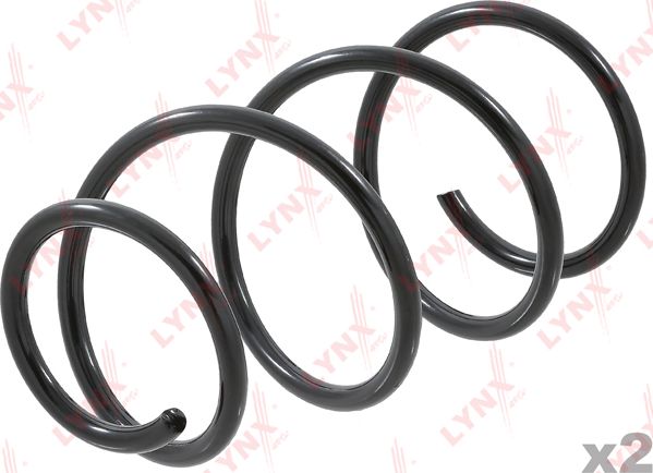 Пружина подвески LYNXauto передняя для BMW 3 IV (E46) 2005-2007. Артикул SC-1231