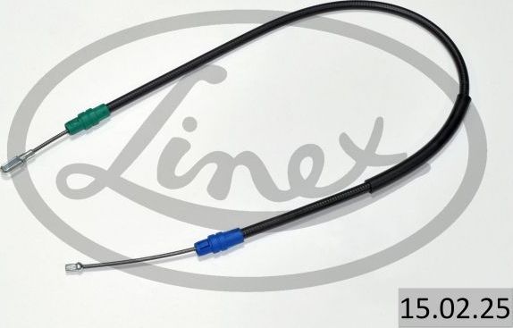 Трос ручника (тросик ручного тормоза) Linex. Артикул 15.02.25