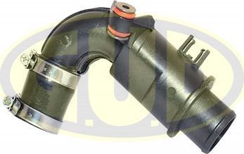 Патрубок интеркулера G.U.D. (Резина с тканевым включением) для Renault Logan I 2011-2015. Артикул GTH011566