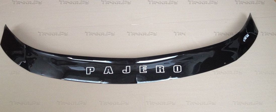 Дефлектор Vip-Tuning для капота Mitsubishi Pajero Sport III 2015-2026. Артикул MSH31