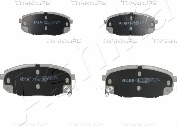Тормозные колодки ASHIKA передние для Kia Ceed II 2012-2018. Артикул 50-K0-009
