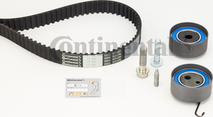 Ремень ГРМ с роликами (комплект) ContiTech. Артикул CT1178K1