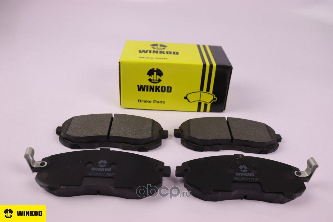 W229312BP_колодки дисковые передние!/ Nissan Teana III 2.5 13 (Winkod). Артикул W229312BP