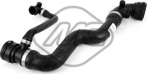 Патрубок системы охлаждения (радиатора) Metalcaucho (EPDM (Этилен-пропиленовый каучук)). Артикул 09492