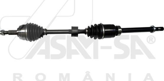 Полуось (привод в сборе, приводной вал) ASAM передняя правая для Dacia Duster I 2010-2018. Артикул 32021