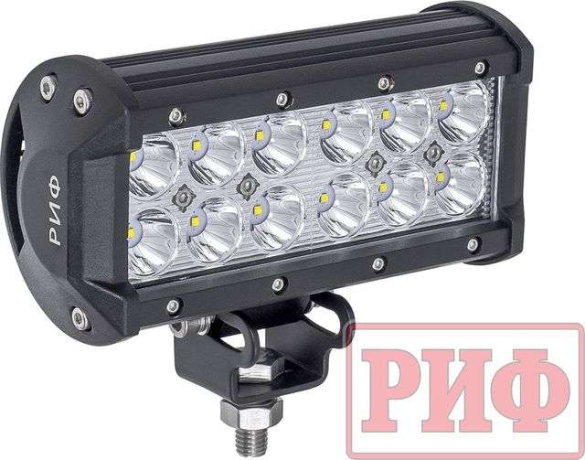 Фара дальнего света РИФ 167 мм 36W LED. Артикул SM-931P