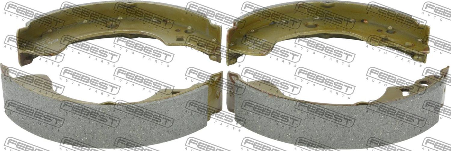 Тормозные колодки Febest. Артикул 0202-N16R