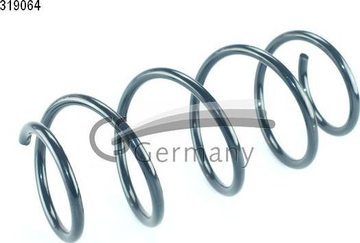 Пружина подвески CS-Germany передняя для Mercedes-Benz GLK-Класс I (X204) 2008-2015. Артикул 14.319.064