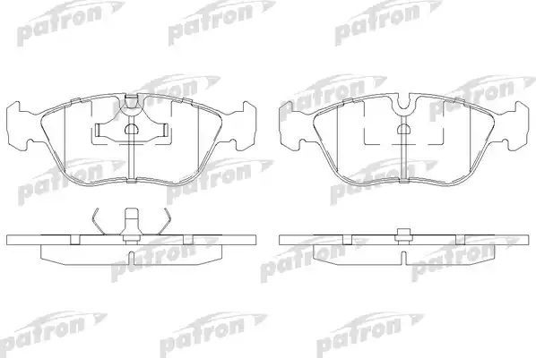 Тормозные колодки Patron. Артикул PBP1285