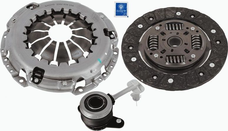 Сцепление (комплект) SACHS Kit plus CSC для Renault Clio III 2005-2014. Артикул 3000 990 580