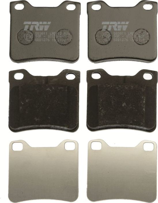 Тормозные колодки TRW COTEC. Артикул GDB1276