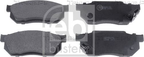 Тормозные колодки Febi Bilstein передние для Honda CR-X II 1987-1992. Артикул 16299