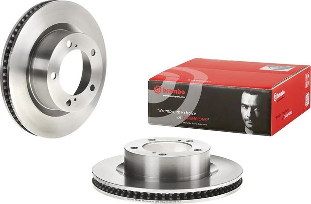 Тормозной диск Brembo PRIME LINE передний для Lexus LX 570 2007-2026. Артикул 09.A966.10