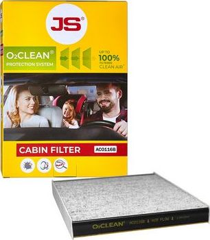 Салонный фильтр JS Asakashi. Артикул AC0116B