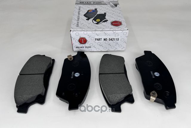 Колодки тормозные дисковые | перед | (Trassavto). Артикул TRSCB016