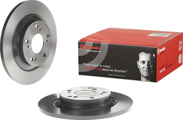 Тормозной диск Brembo PRIME LINE - UV Coated задний для Honda S2000 I (AP1) 1999-2003. Артикул 08.9092.11