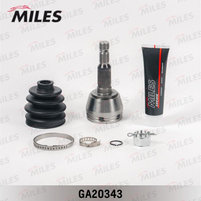 Шрус наружный (граната) Miles для Opel Astra G 1998-2005. Артикул GA20343