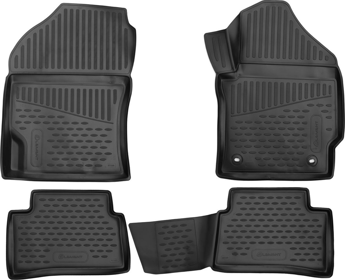 Коврики 3D Element для салона Toyota Corolla E210 седан 2019-2026. Артикул ELEMENT3DA0N026210k