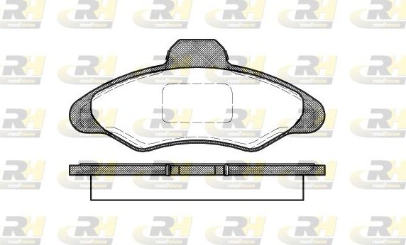 Тормозные колодки RoadHouse. Артикул 2331.00
