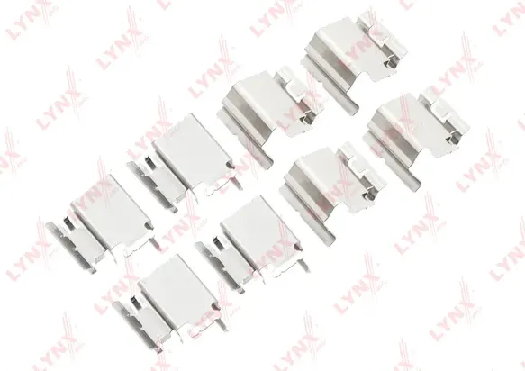 Ремкомплект для установки тормозных колодок дискового тормоза AUDI A1 10-18 / A3 03-12  CITROEN C1 0 (Lynxauto). Артикул bc-8270