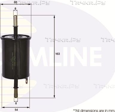 Топливный фильтр Comline для Daewoo Nubira I 1997-2000. Артикул CDW13001