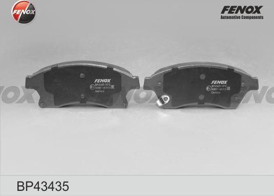 Тормозные колодки Fenox. Артикул BP43435