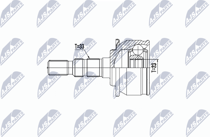 Шрус внутренний (граната) NTY. Артикул NPZ-PL-039