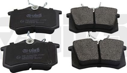 Тормозные колодки Vika (Semi-Metallic). Артикул 66980001601