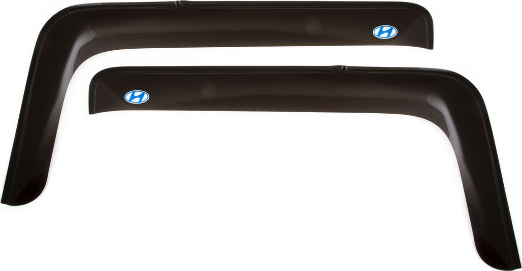 Дефлекторы REIN для окон (накладной скотч 3М) (2 шт.) Hyundai HD-120 2006-2026. Артикул REINWV909