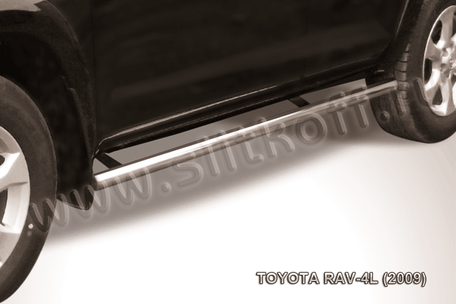 Пороги Slitkoff труба d57 для Toyota RAV4 III LWB 2009-2010. Артикул TR409L-015
