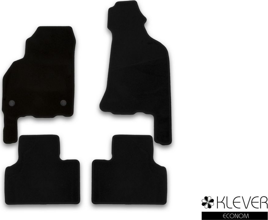 Коврики Klever Econom для салона Lada Priora универсал 2009-2026. Артикул KLEVER01522901200k