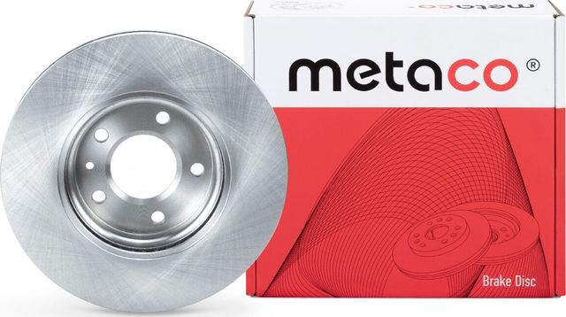 Диск тормозной передний вентилируемый (Metaco). Артикул 3050153