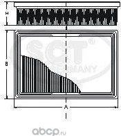 Воздушный фильтр SCT-Germany. Артикул SB 679