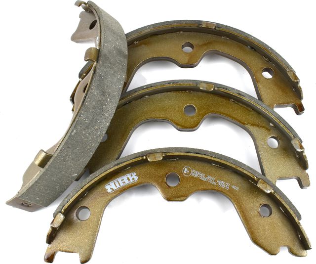 Тормозные колодки (стояночная тормозная система) NiBK задние для Nissan Teana J31 2003-2008. Артикул FN0643
