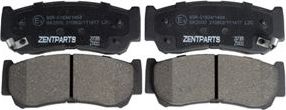Тормозные колодки Zentparts. Артикул Z07385
