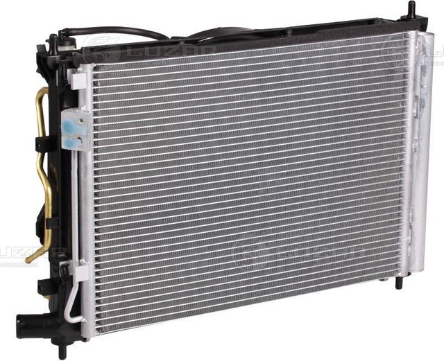 Радиатор охлаждения двигателя Luzar для Hyundai Solaris I 2010-2017. Артикул LRK 081L4