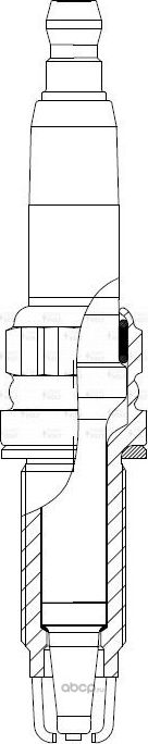 Свеча зажигания StartVOLT для BMW 1 I (E81/E82/E87/E88) 2006-2012. Артикул VSP 2609