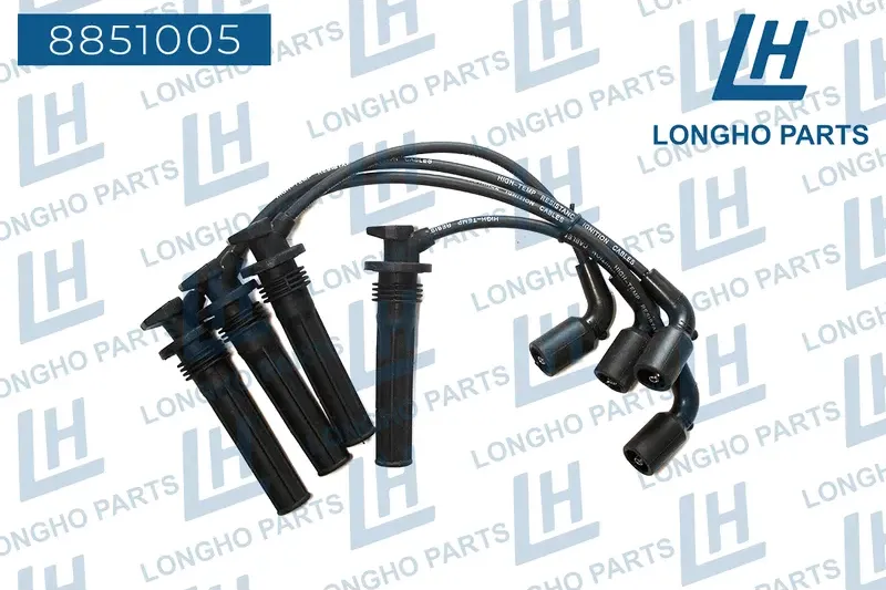ПРОВОДА ВЫСОКОВОЛЬТНЫЕ (К-Т), CHEVROLET SPARK,AVEO 1.0,1.2(LONGHO) Longho. Артикул 8851005