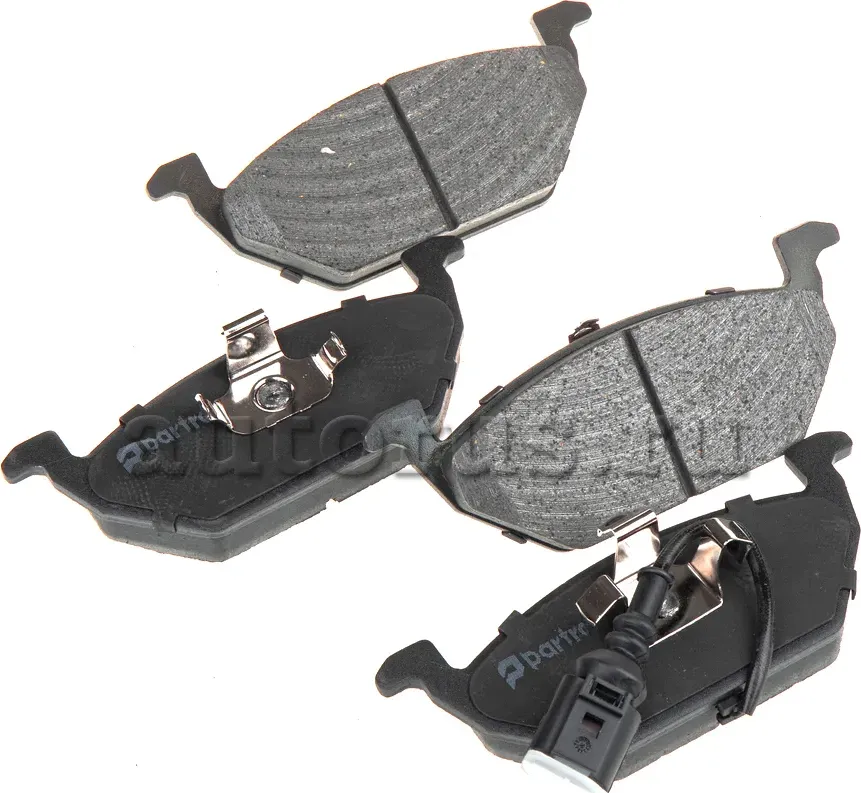 Колодки тормозные дисковые | перед прав/лев | (Partra). Артикул BP6043