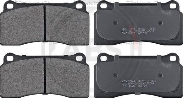 Тормозные колодки ABS передние для Jaguar XJ II (X308) 1997-2003. Артикул 37441