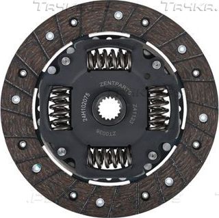 Диск сцепления Zentparts для Ford Fusion I 2002-2012. Артикул Z41123
