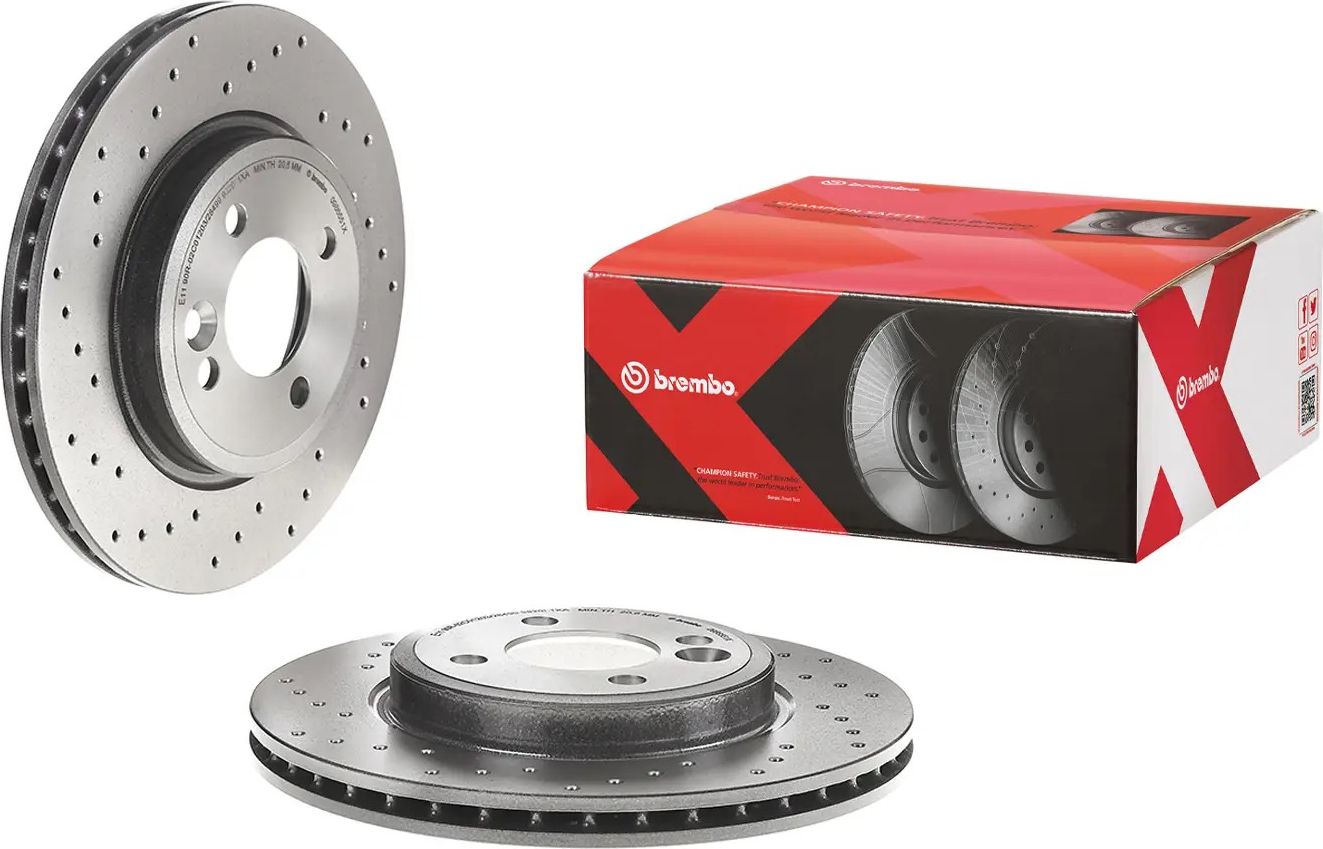 Тормозной диск Brembo XTRA LINE - Xtra. Артикул 09.8655.1X
