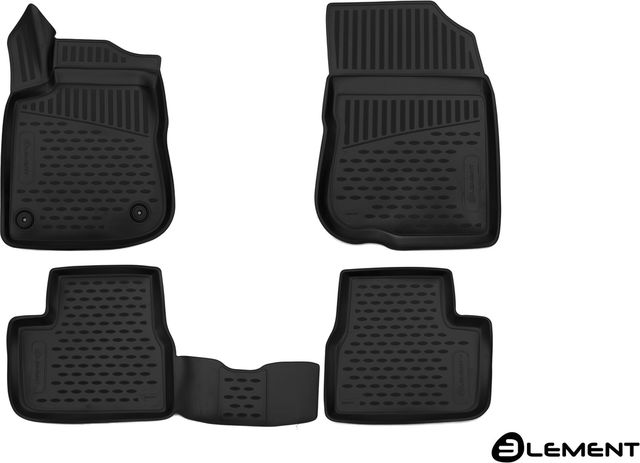 Коврики 3D Element для салона Peugeot 2008 SUV 2014-2019. Артикул ELEMENT3D3827210k