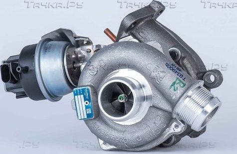 Турбина (турбокомпрессор) BorgWarner BV43 для Audi A4 III (B7) 2006-2008. Артикул 53039880109