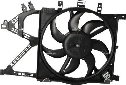 Вентилятор радиатора двигателя NRF для Opel Combo C 2001-2012. Артикул 47011