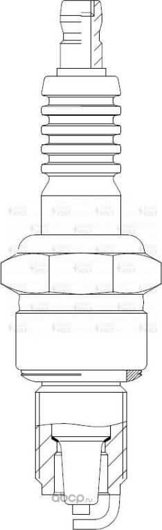 Свеча зажигания StartVOLT. Артикул VSP 0402