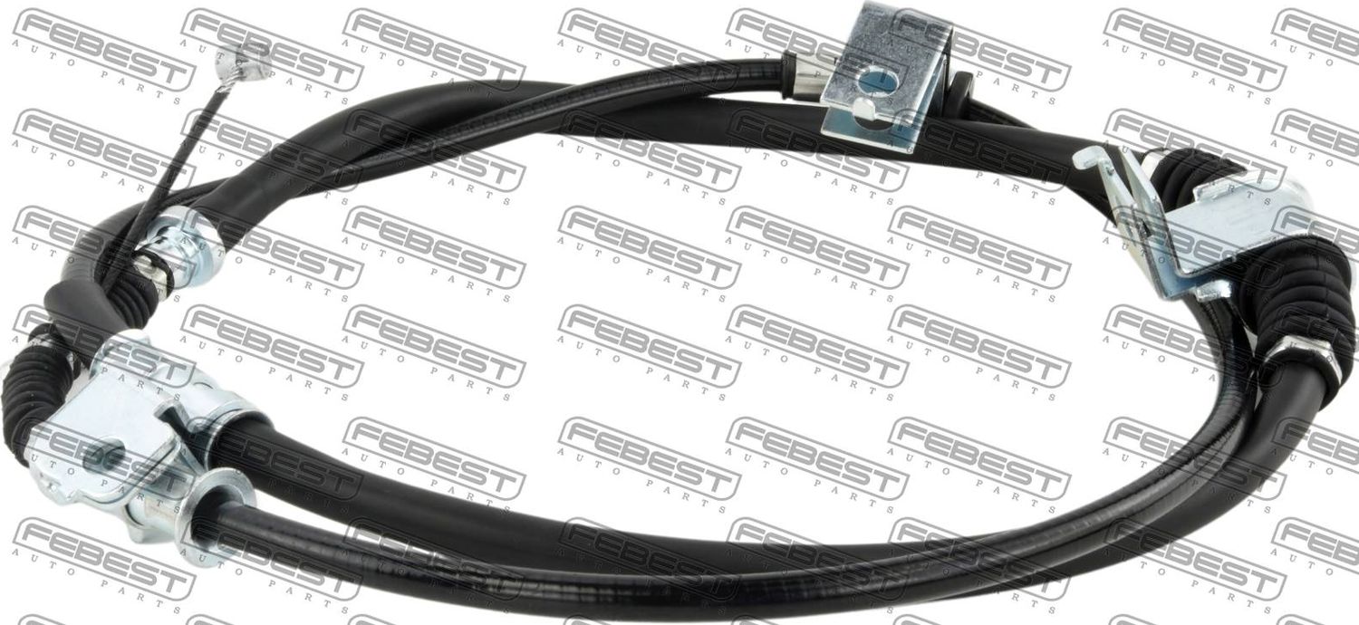 Трос ручника (тросик ручного тормоза) Febest. Артикул 12100-H1LH