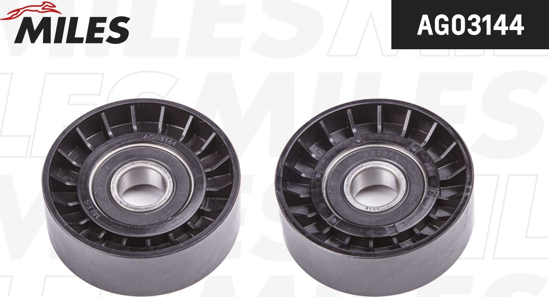 Натяжной ролик (натяжитель) приводного ремня Miles. Артикул AG03144