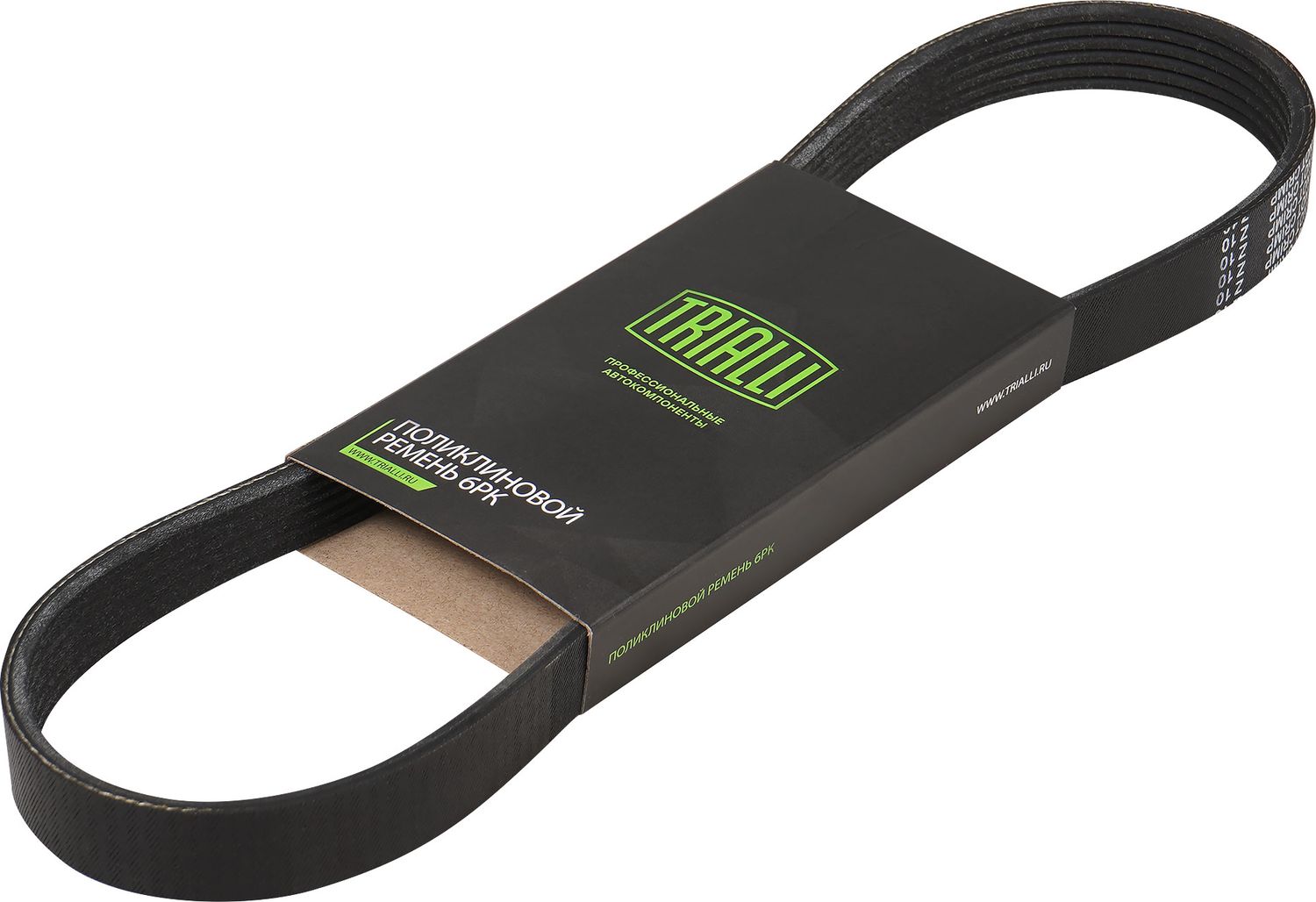 Приводной ремень поликлиновой Trialli (EPDM (Этилен-пропиленовый каучук)). Артикул 6PK780E