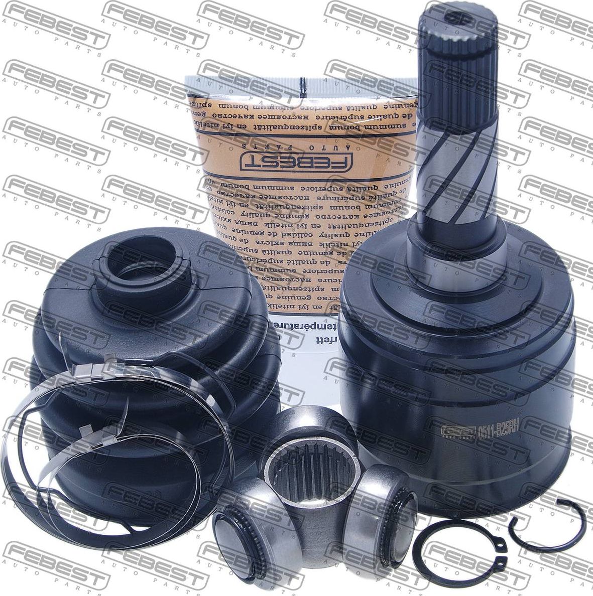 Шрус внутренний (граната) Febest. Артикул 0511-B25RH